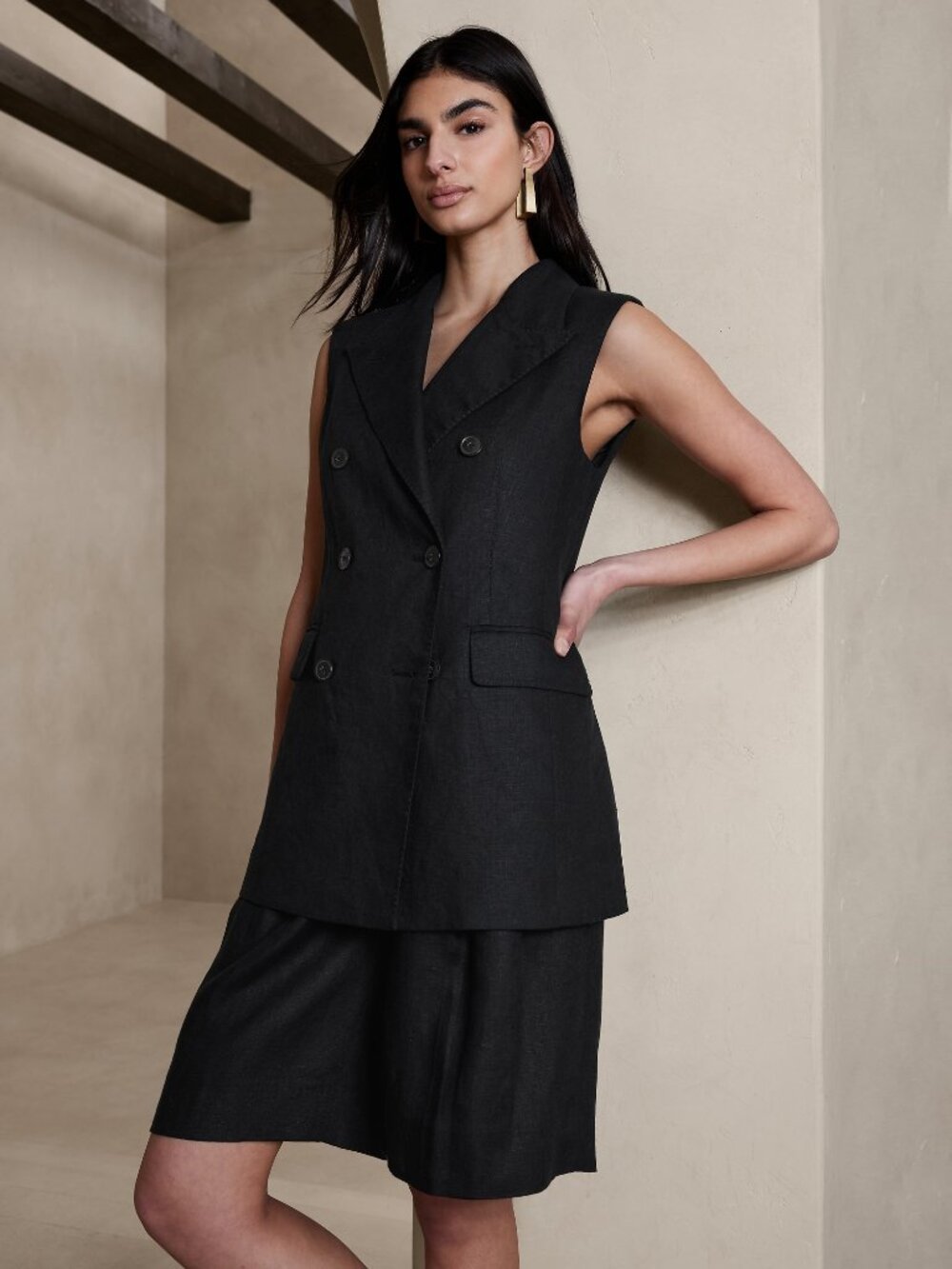 Banana Republic Palma Linen Vest